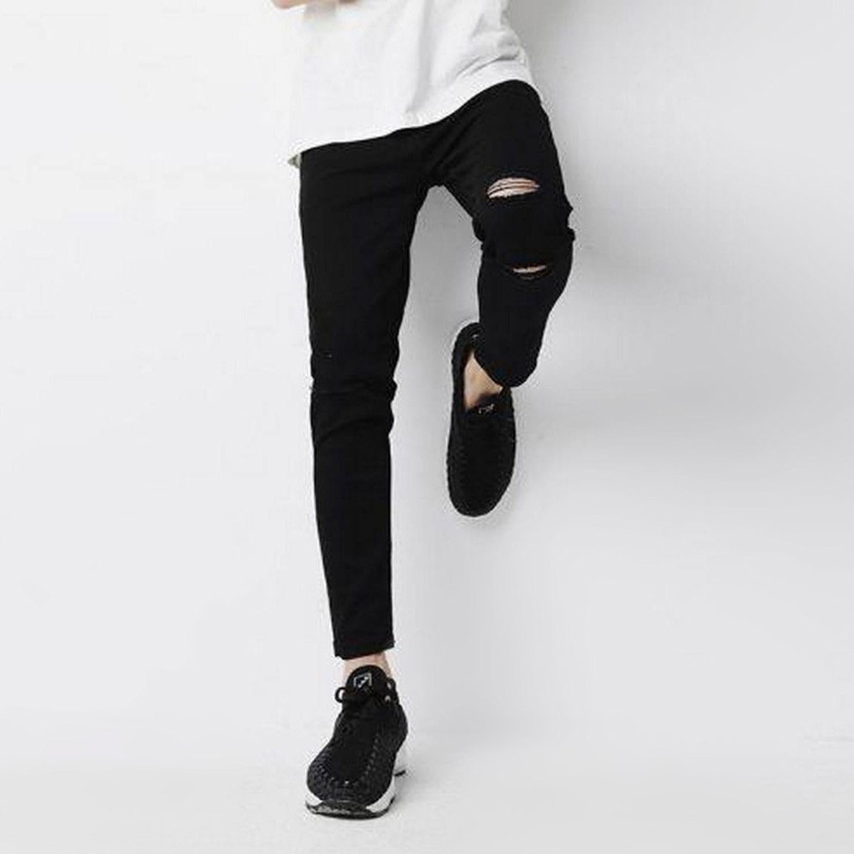 Denim Jeans Pant For Men - Black